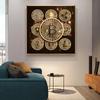 Modernes Gold-Bitcoin-Geld-Leinwandgemälde, inspirierendes Poster und Drucke, Wandkunstbilder für Wohnzimmer, Heimbüro-Dekoration