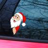 Christmas Car Decal Sticker Creative Window Bumper Sticker with and for Holiday Vehicle Decoration