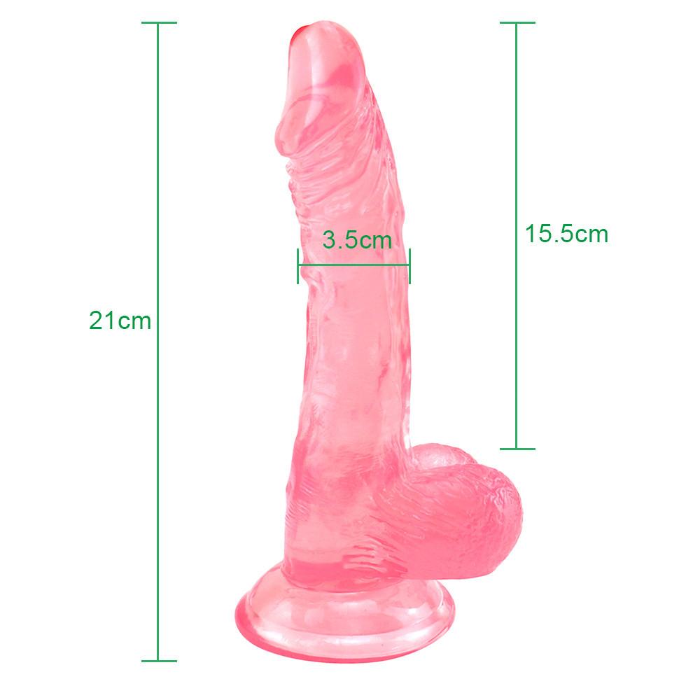 MoDi Senzație de piele Dildo realist material moale Penis mare uriaș cu ventuză Jucării sexuale pentru femeie Strapon Masturbare feminină