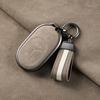 Alcantara Key Case Cover for NIO ET5T ES6/EC6 ESS ET9 ES7 ET7 ET5 Suede Aluminum Alloy Key Buckle Keychain Interior Accessories