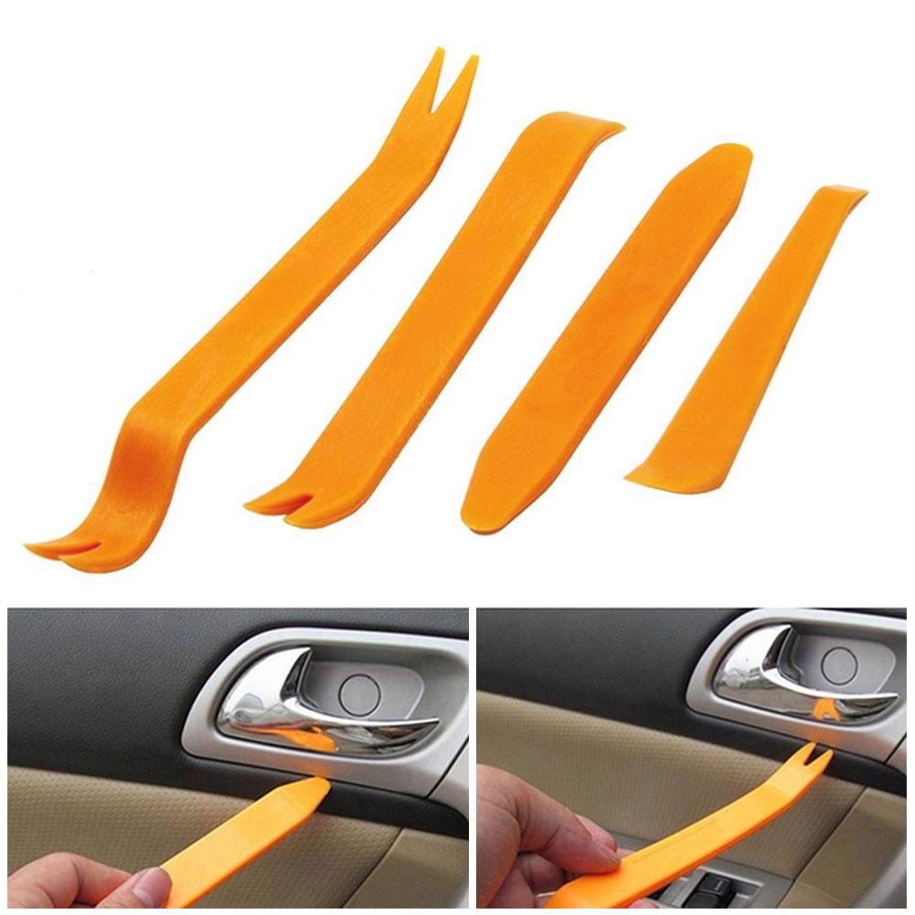 

DYS Auto Shop 4 шт., зажим для дверной панели автомобиля, накладка на приборную панель, инструменты для удаления аудио-радиоприемника