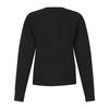 Martine Golf Half Dot Pattern Cardigan_Black