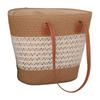 2025 Women's Large Capacity Woven Bucket Bag: Trendy Summer Vacation Beach Accessory