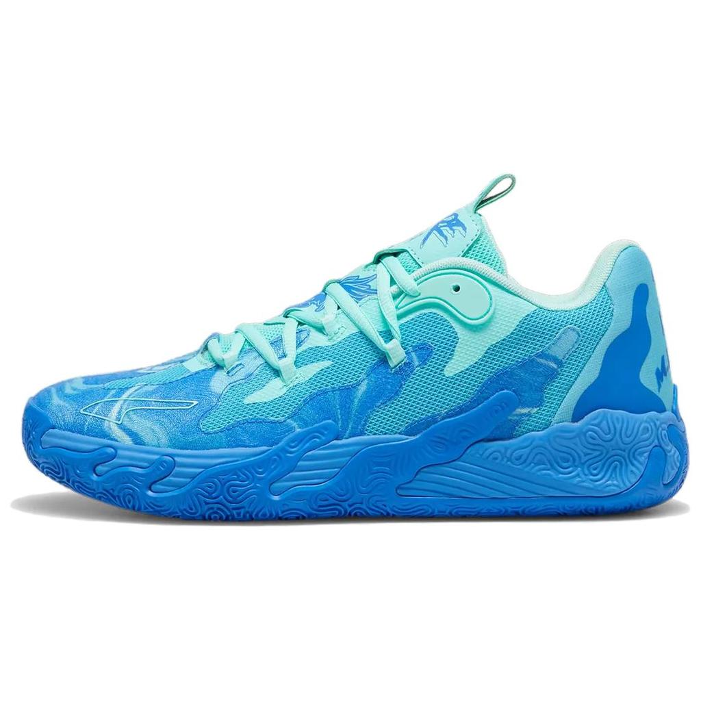 new PUMA LaMelo Ball MB.03 Lo Team Hyperlink Blue