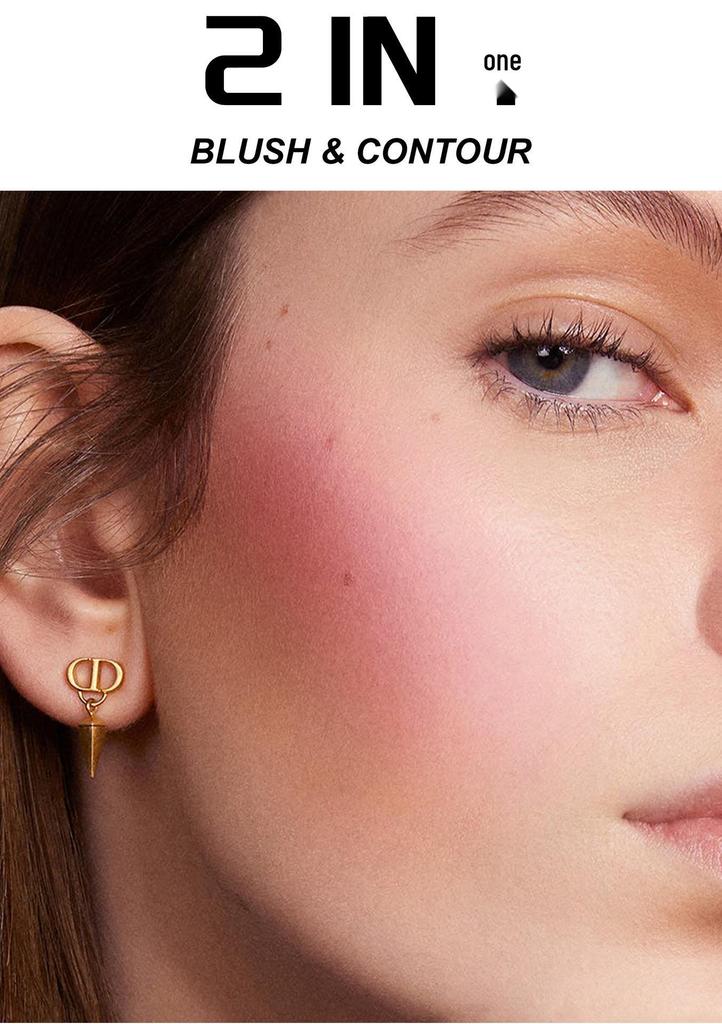 12-Color Blush & Contour Palette: Handaiyan All-in-One Matte & Cream Highlight with Iron Box
