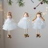 Cloth Christmas Angel Doll Drop Ornaments Angel Girl Plush Toy Pendant Hanging Pendant Christmas Girl Pendant Festival Decor