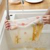 1/4 Roll, 50 Sheets, Reusable Bamboo Kitchen Wipes (wet and Dry), Hand Towel Roll, Suitable for Restaurants and Kitchens