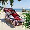 Fernandes Print Beach Towel, Large Soft Quick Dry Towel for Beach Camping Swimming