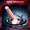 Realistic Squirting Dildo Water Ejaculating Big Penis Soft Skin Feel Spray Suction Cup Masturbator Anal Toy Sex Toy For Women 18