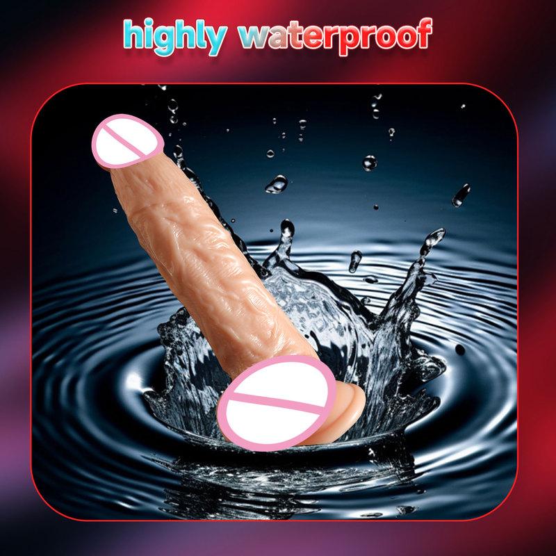 Realistic Squirting Dildo Water Ejaculating Big Penis Soft Skin Feel Spray Suction Cup Masturbator Anal Toy Sex Toy For Women 18