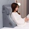 KYAKO Backrest Triangular Pillow Rebound x High 60cm Inclined Triangular Bed Lumbar for for Pregnant Women and the Leg Washable Lightweight Cushion,