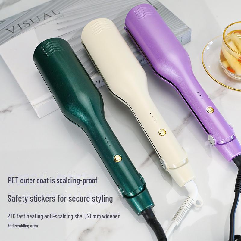 32mm U-Shaped Egg Roll Stick with Negative Ion Technology for Long-Lasting, Damage-Free Styling