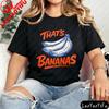 Bananas Graphic Printed Crewneck Tshirt Funny Food Fruit Shirt Retro Style Unisex Unisex Unisex TShirt Vintage Aesthetic Cotton Tee