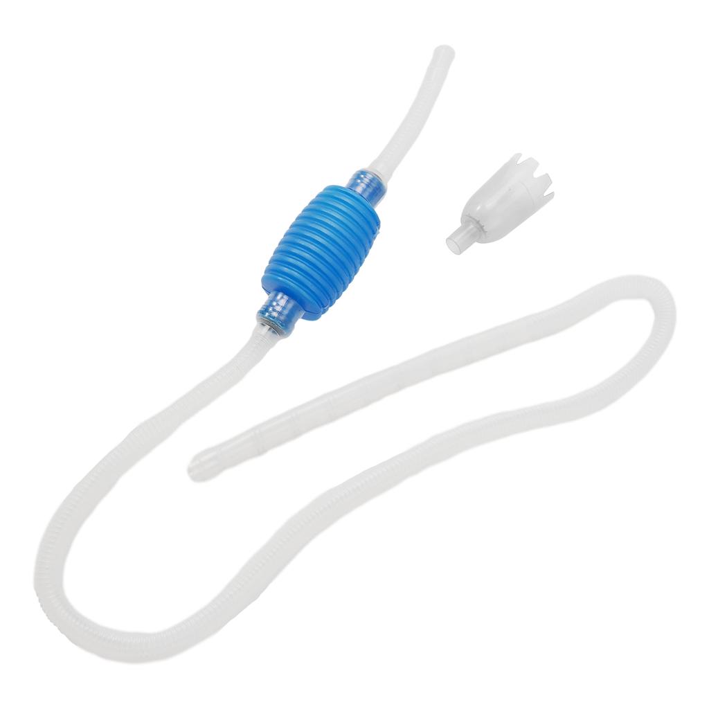 High Quality Aquarium Siphon Pump Siphon Pump Aquarium Siphon Fish Tank Cleaner Manual Plastic Vacuum Pump White