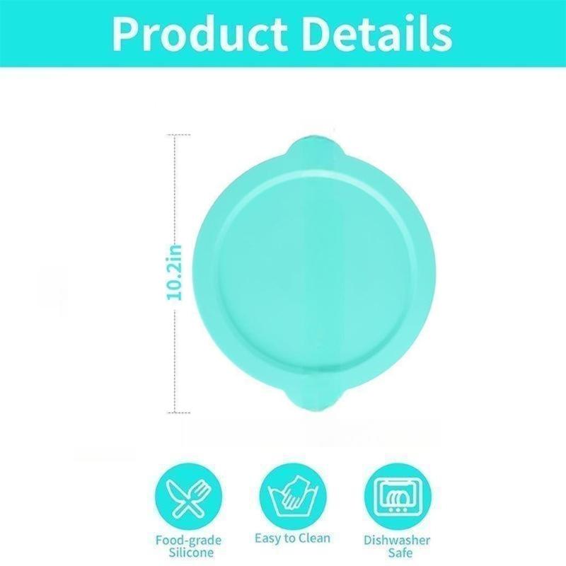 Leakproof Silicone Cover Elastic Bowl Lid Suitable for Ice Cream Maker Accessories Heat Resistant Easy Cleaning Design