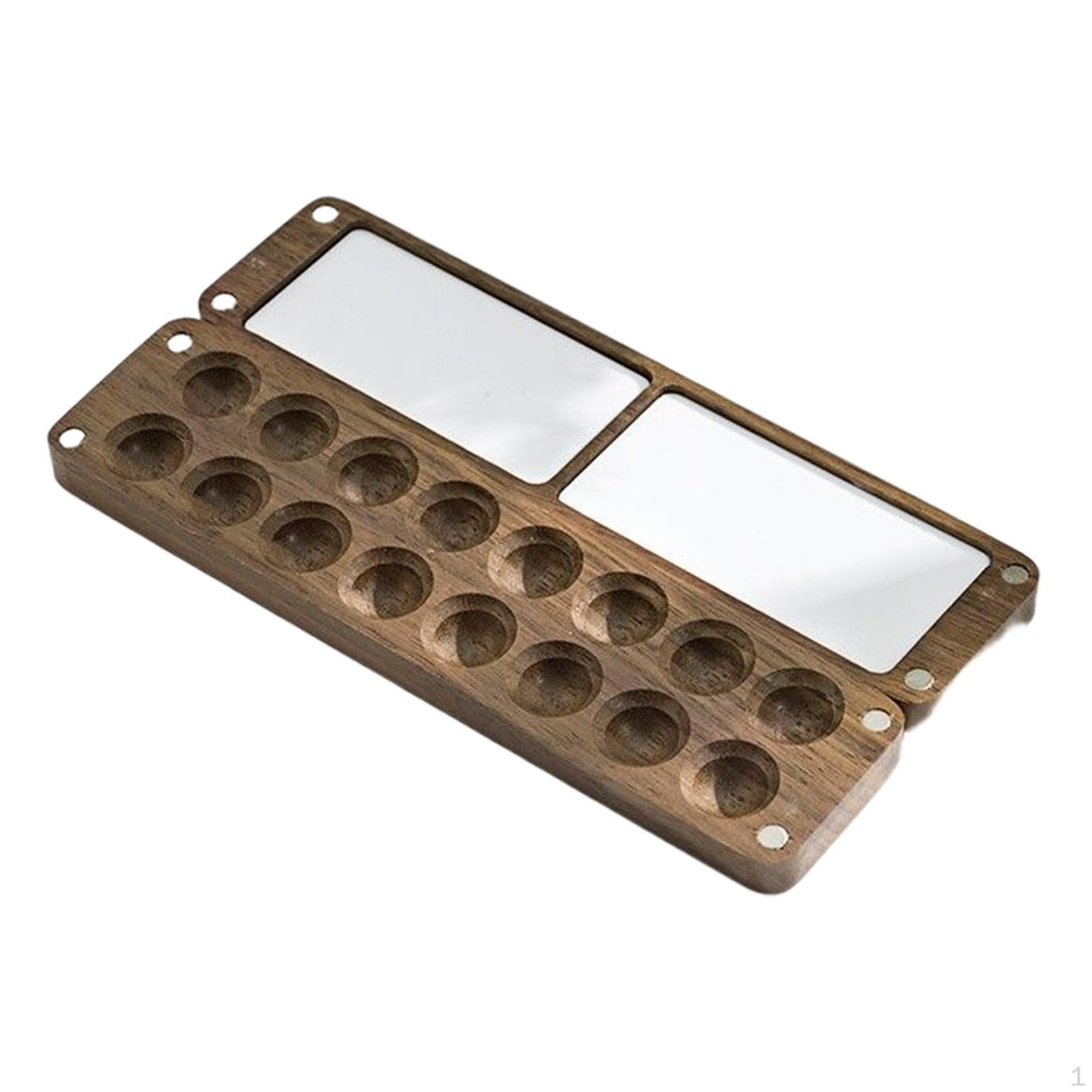 

en Box, Container Travel Case Mixing 16 Grids