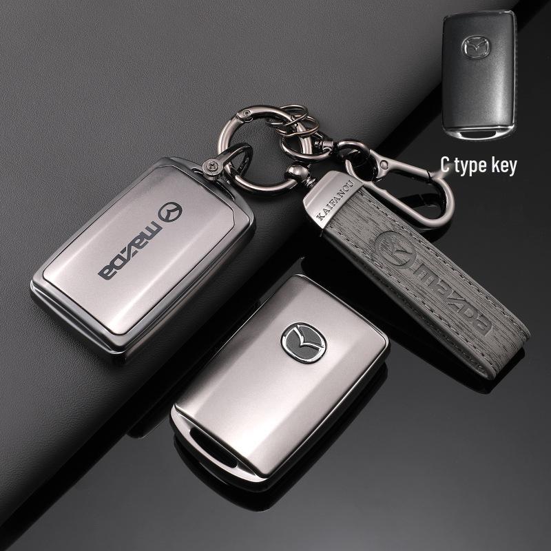 Husa cheie Mazda 3 Axela: Carcasă de protecție TPU transfrontalieră pentru CX5, CX4, Atenza.