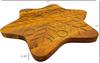 Organic Acacia Wood Chopping Cutting Butcher Block Board for Kitchen, Cheese, Meat, Vegetables, Fruit and Salad (Santa Board 14"L X 12"W)