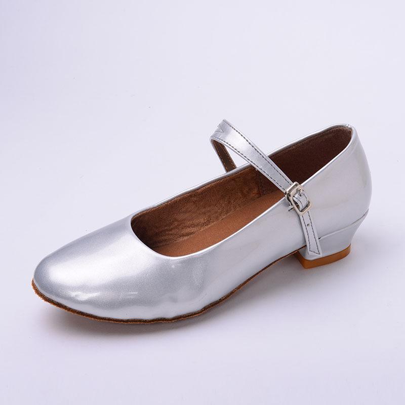 Dancing Shoes for Women Closed Toe Ballroom Latin Dance Shoes Rubber Sole High Heel Tango Girls Salsa Dance Shoes