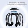 Electric Octopus Claw Head Scalp Massager 3 Modes Vibration Massage Therapeutic Head Scratcher Relief Head Fatigue Improve Sleep