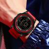 Sanda Waterproof Multifunction Electronic Watch for Teens - Trendy Unisex Design with Alarm