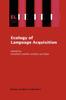 Kniha Ecology of Language Acquisition : 1