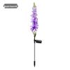 Solar Hyacinth Violet Outdoor Waterproof Flower String Lights