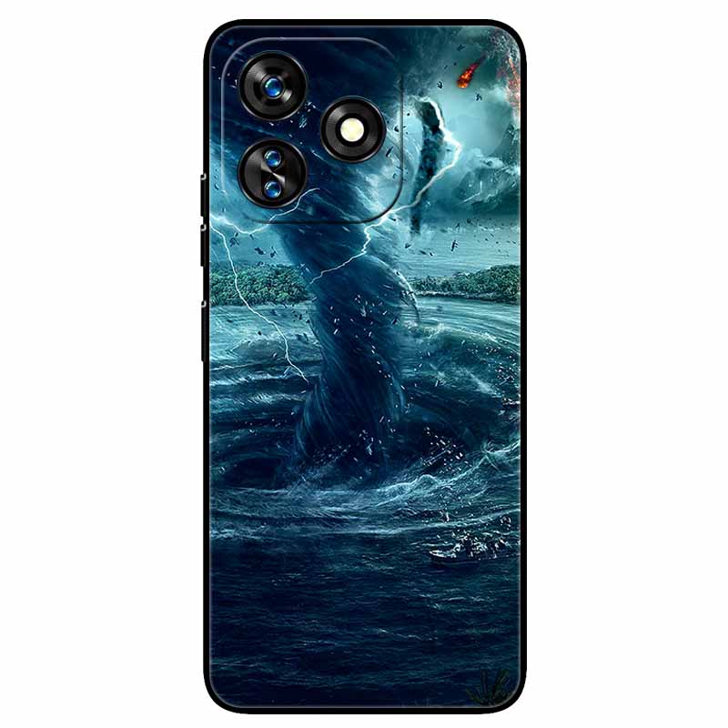 For Oukitel C51 Case 6.8'' Shockproof Silicon Animals Cool Painted Covers for Oukitel C51 C 51 Cartoon TPU Shell Protective Capa