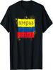 Arepas Bier Fußball Kolumbien Flagge Fußball T-Shirt