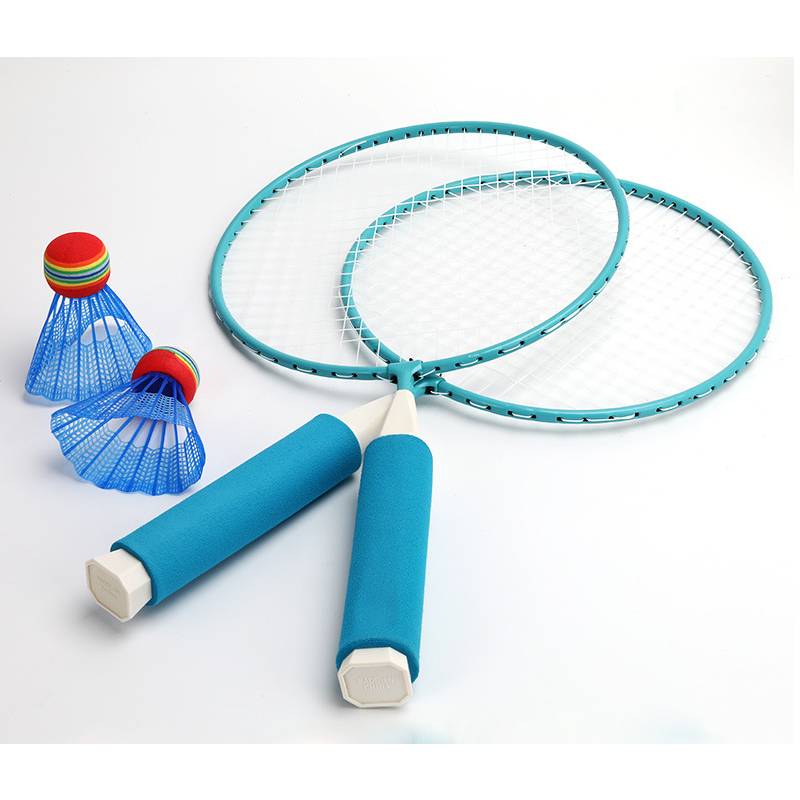 

Детская игрушечная ракетка Спорт на открытом воздухе Досуг Бадминтонные ракетки Игрушки для родителей и детей синий