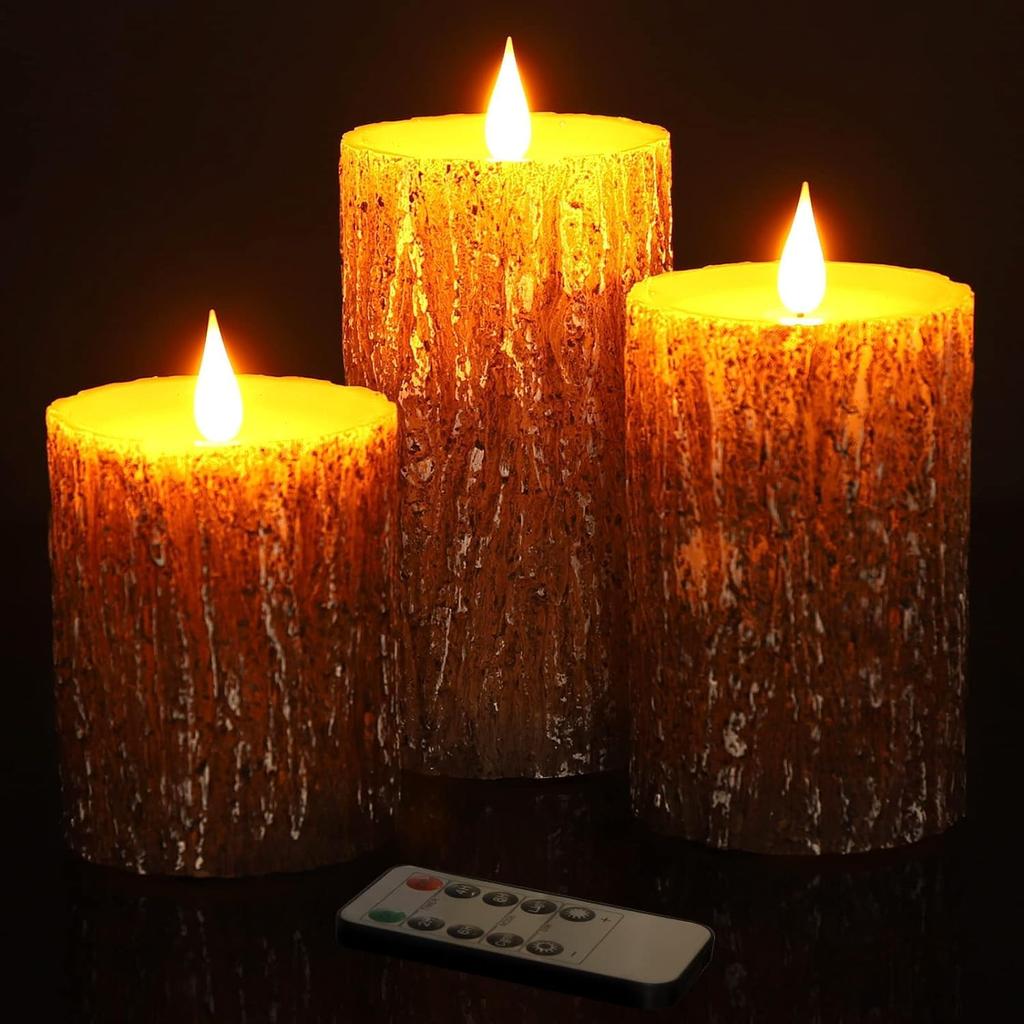Flickering Flameless Candle Realistic LED Candles with Remote and Timer for Christmas Wedding Electronic Candle LED Candle Decor