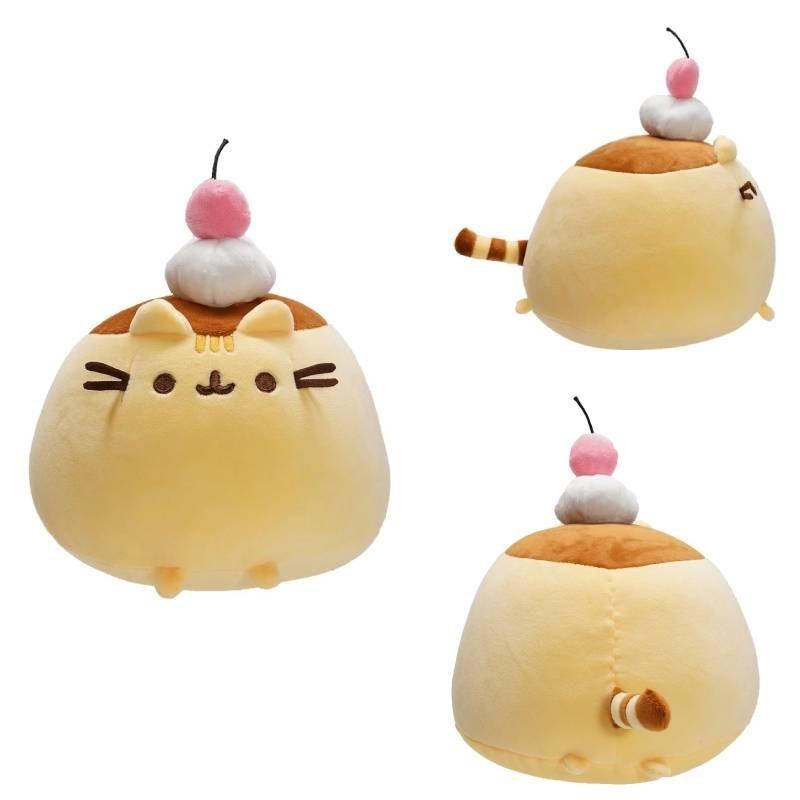 Entzückendes Plüschtier Kissen mit kurzem Plüsch PP Baumwollfüllung Pusheen Katzen Serie