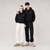 MLB New York Yankees Sweatshirts Unisex Black Hooded Non Detachable Moderate 3AHDB0164-50BKS