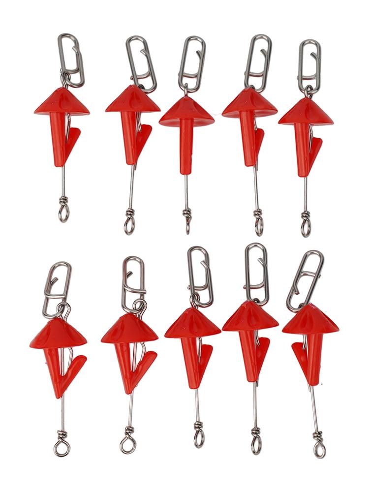 Für Meeresfischerei Fischköderclips Rotes Gerät Einfach