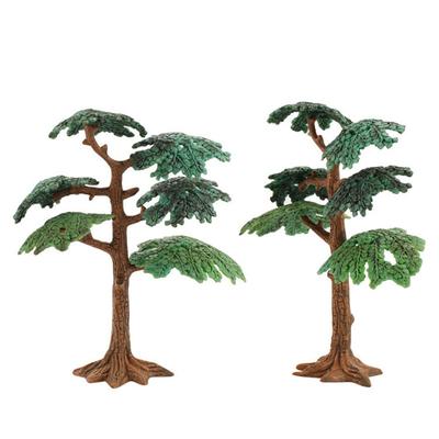 Layout Accessories Dollhouse Ornament Jurassic Period Plants Miniature Trees Bush Scene Model Fairy Garden Decoration