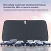 Windshield Sun Visor Foldable Front Window Protection Parasol Anti-infrared Windshield Cover UV Reflective for Sedan SUV Vehicle