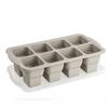 Silicone mold for frozen soup, ice tray, household food storage box, fresh-keeping box, frozen tray with lid