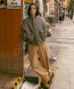 Dthirtyone Volume Padded Ma-1 Bomber Jacket (Olive)