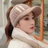 Women's Fashion Empty Top Woolen Hat - Perfect for Autumn and Winter, Knitted Warmth, Stylish Design, Breathable Comfort, Versatile Matching