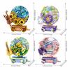 Non-Toxic Sembo Fantasy Cd Player Assemblage Building Blocks Kits Moc Flowers Record Home Decorations Ornaments Kids Toys Birthday Gifts