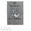 Fox Terrier Smooth - Dog passport case, document case, gift for the traveller from the Art-Dog brand