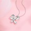 Blingbling Crystal Diamante Bowknot Necklace Clavicle Chain Gifts for Girls Present Sexy Diamante Clavicle Chain