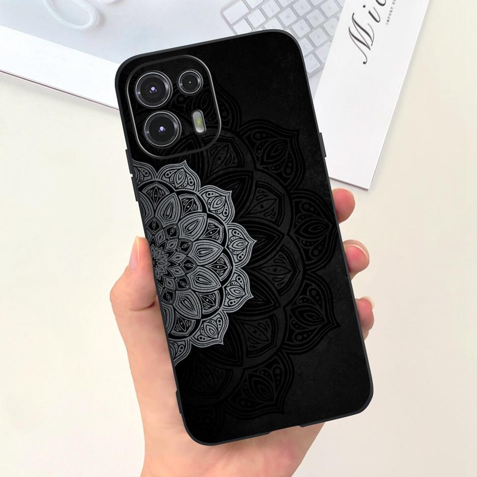 For Moto Edge 20 Lite Case  XT2139-1 Funda Fashion Painted Black Soft Silicone Protector Cover For Motorola Edge 20 Fusion Coque