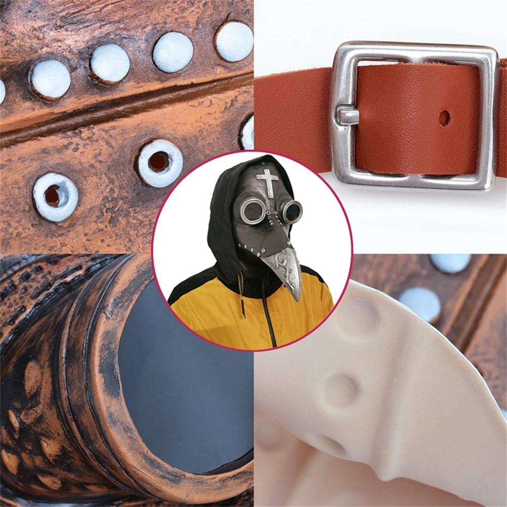 Halloween Gesichtsmaske Punk Schnabel Cosplay Maske Karnevalsparty Bar Kostüm Kopfbedeckung Masken