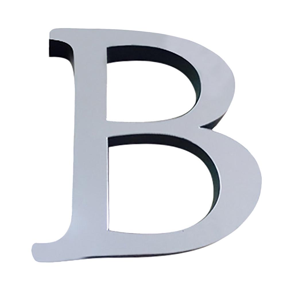 26 Letters DIY 3D Mirror Acrylic Wall Sticker Decals Home Decor Wall Art Mural