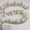 Korean Pearl & Rhinestone DIY Collar, Skirt Hem, Accessories for Clothing, Shoes, and Hats