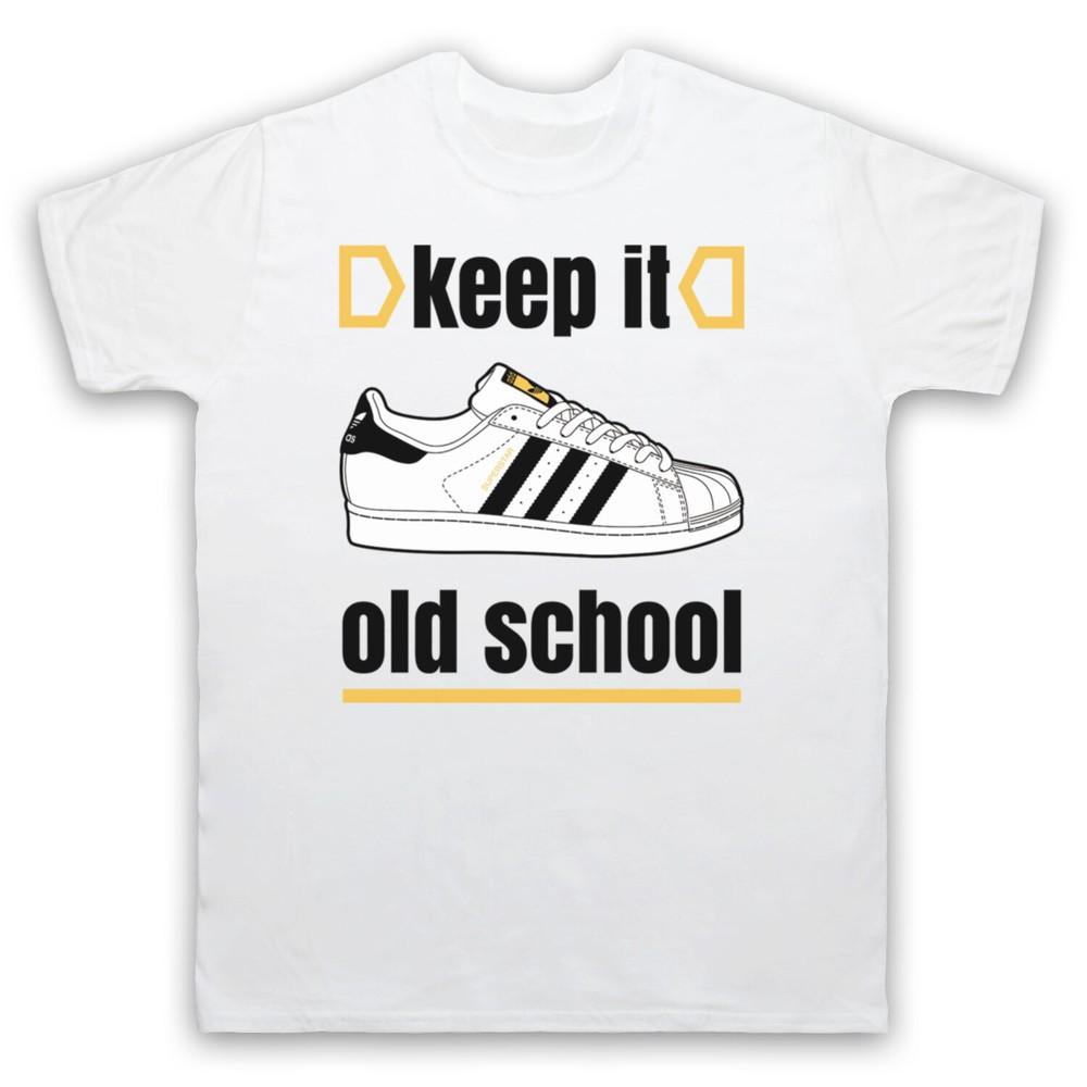 

Keep It Old School Retro Superstar Slogan Breakdance Mens And Womens T-Shirt S
