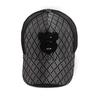 Men Baseball Cap R Label Grid 5 Panel Style Trucker Hat Hip Hop Mesh Caps Fashion Women Visor Casual Caps Summer For Unisex