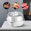 Wireless Food Preservation Defroster Ultraviolet Meat Defroster Household Drain Basket  Vegetables