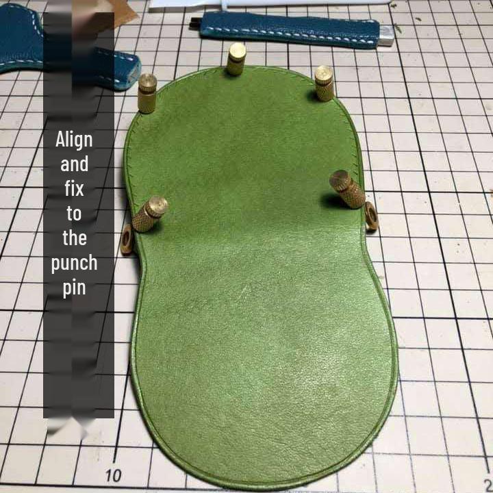 Third-Gen Stainless Steel Leather Stitching Positioning Needle for DIY Leatherwork